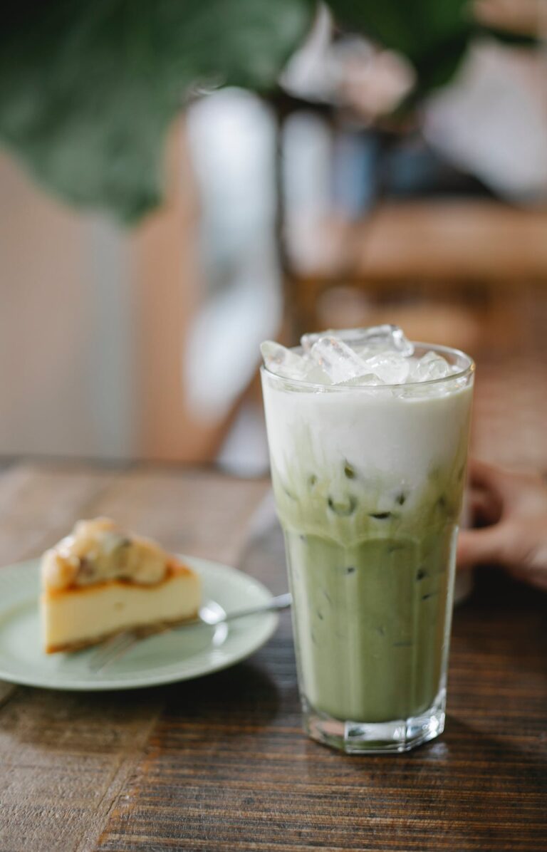 Blue & Green Matcha Lattes